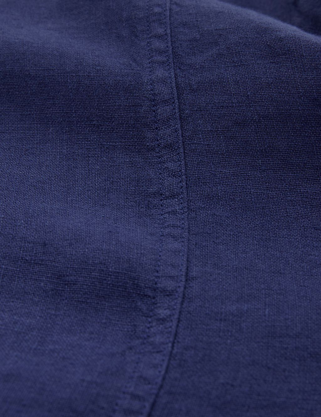 Pure Linen Button Front Shirt Dress 5 of 7