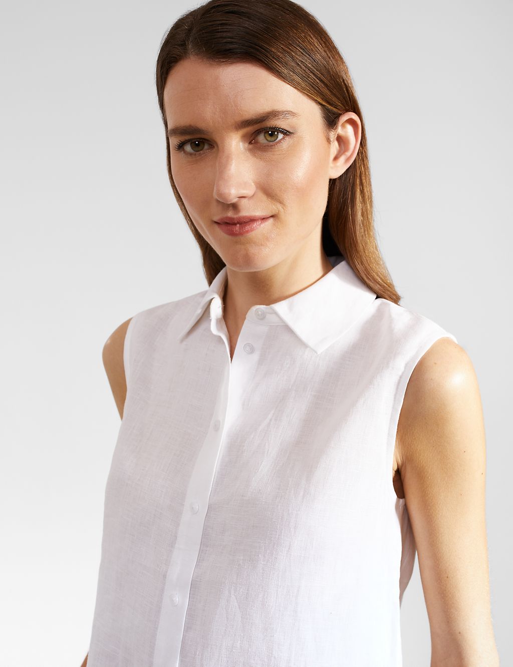 Pure Linen Collared Shirts 4 of 5