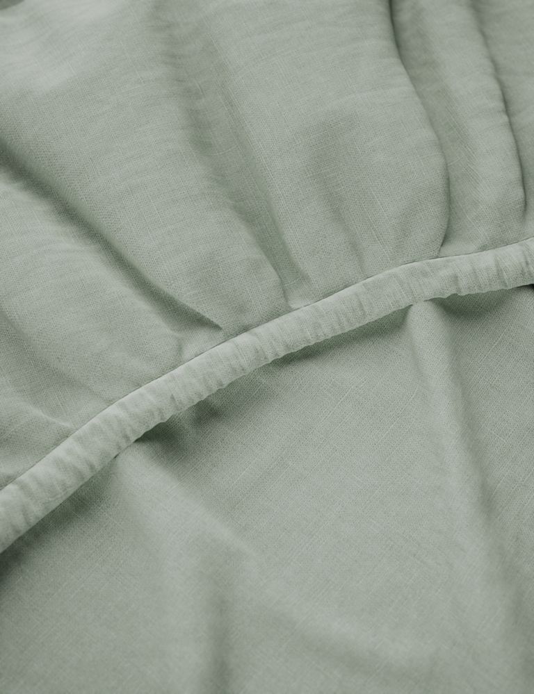 Pure Linen Deep Fitted Sheet 3 of 4