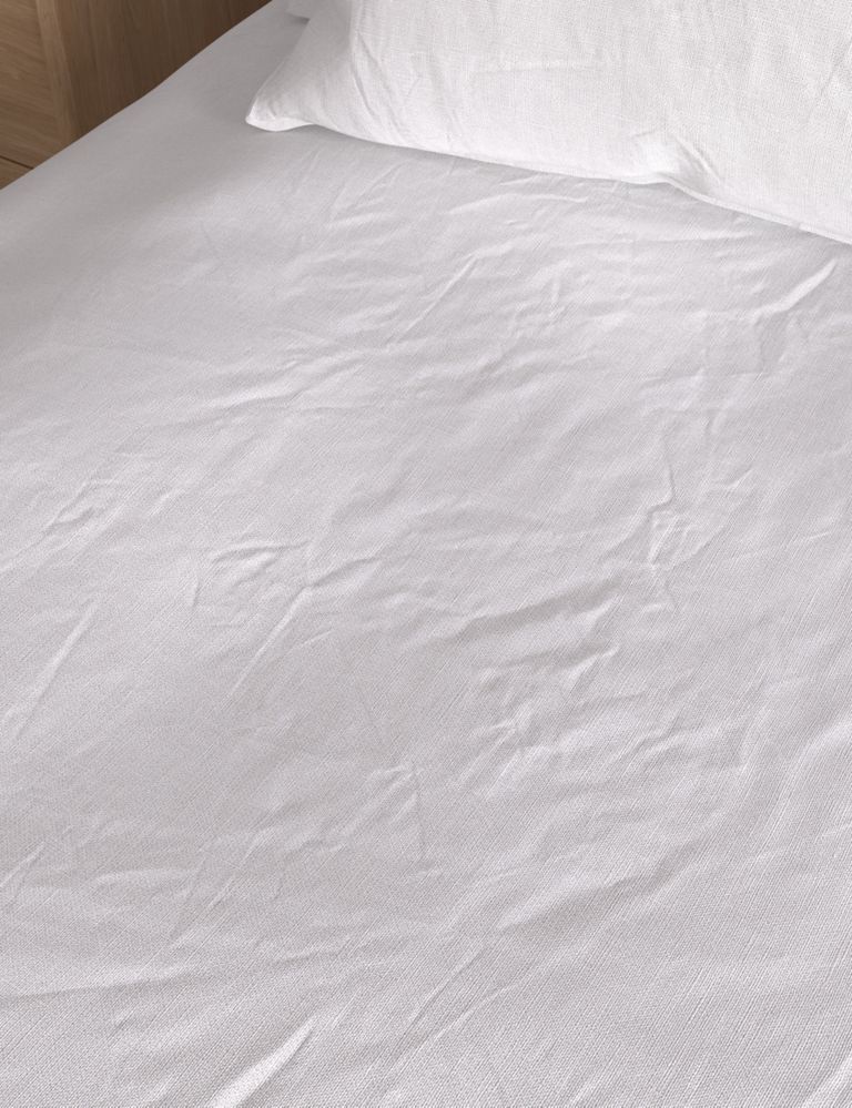 Pure Linen Deep Fitted Sheet 4 of 4