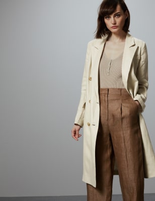 Ladies long line on sale blazer