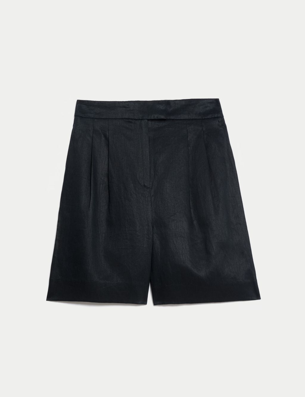 Pure Linen High Waisted Shorts 1 of 6