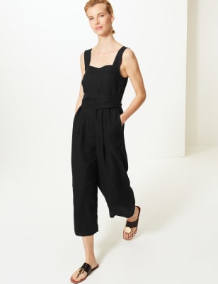 Marks and sale spencer linen jumpsuit