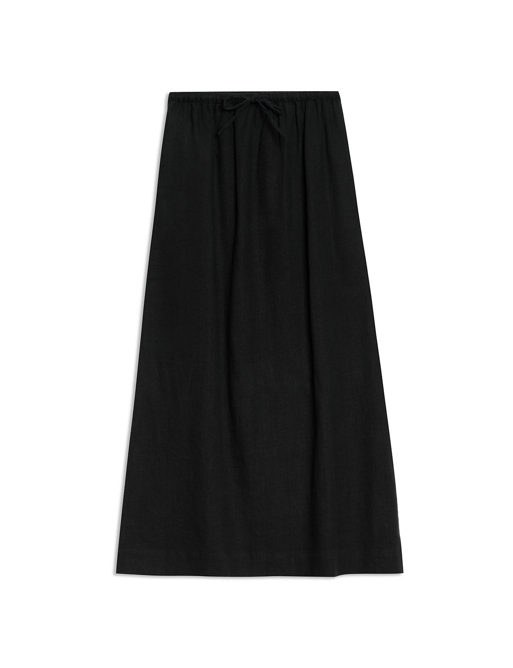 Pure Linen Maxi Column Skirt 1 of 6