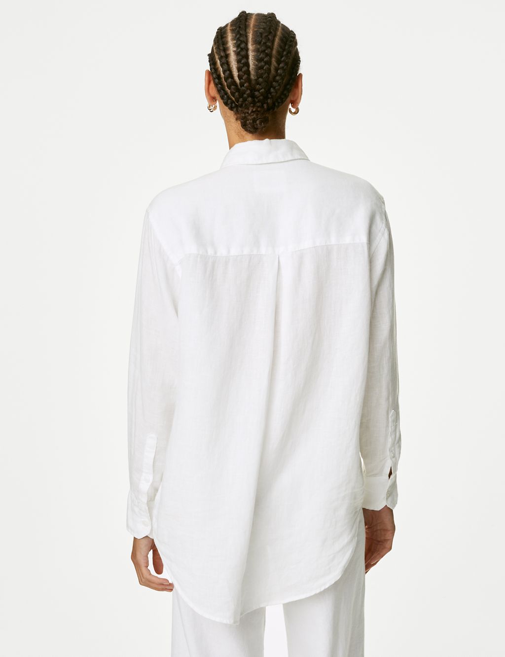 Pure Linen Oversized Shirt 5 of 7