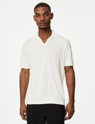 Pure Linen Polo