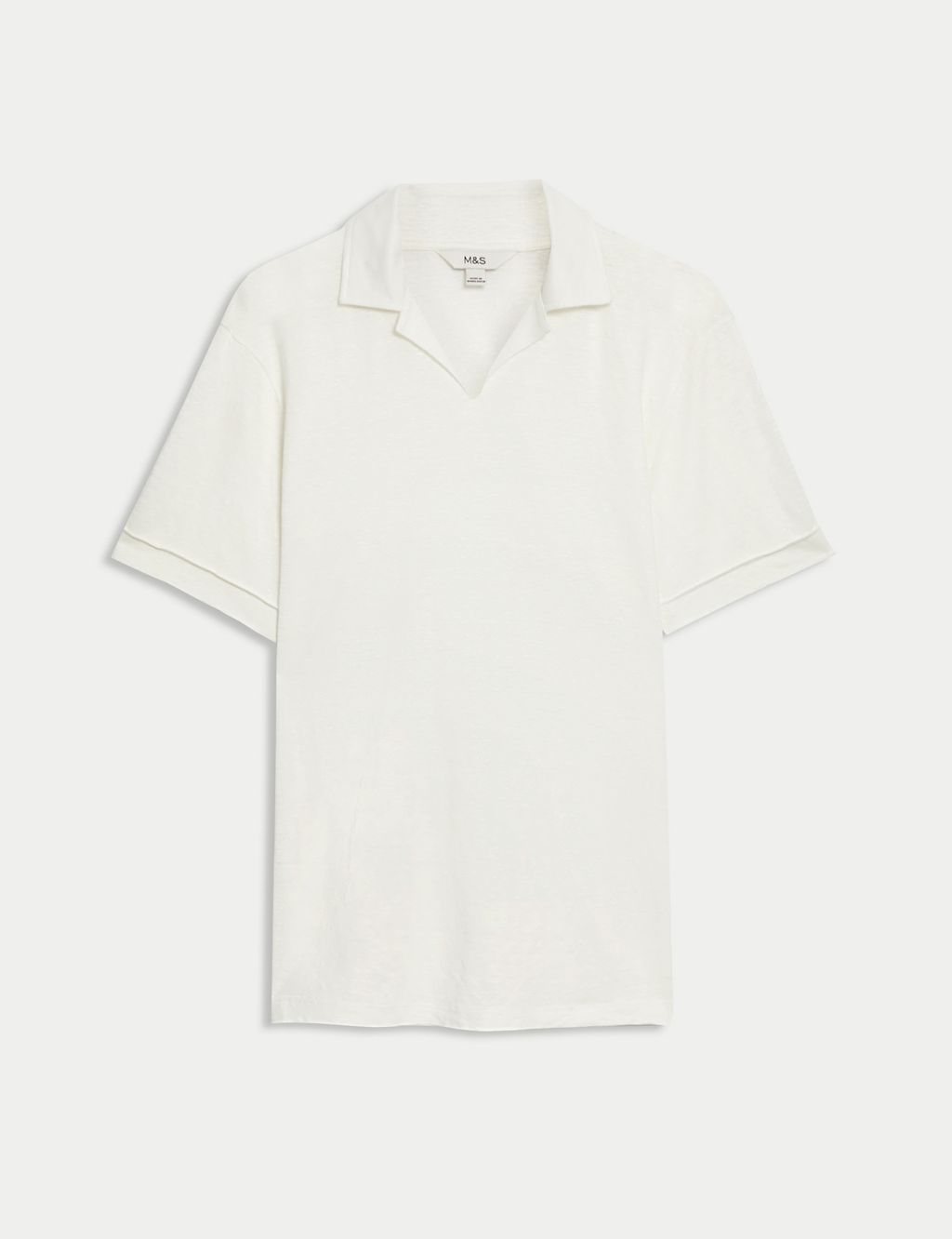 Pure Linen Polo Shirt 1 of 5