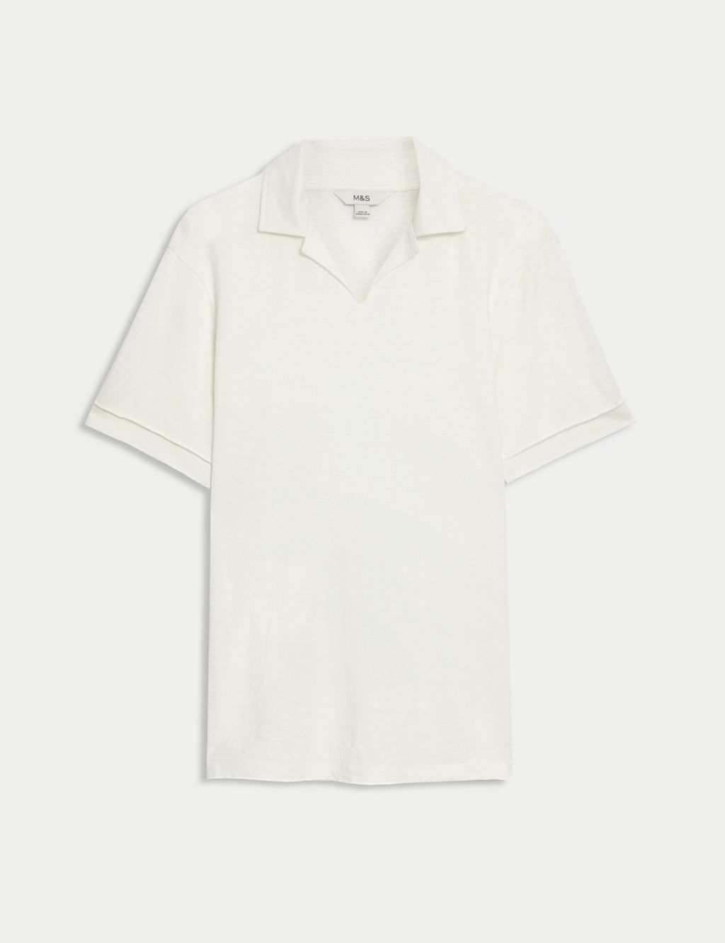 Pure Linen Polo Shirt 1 of 5