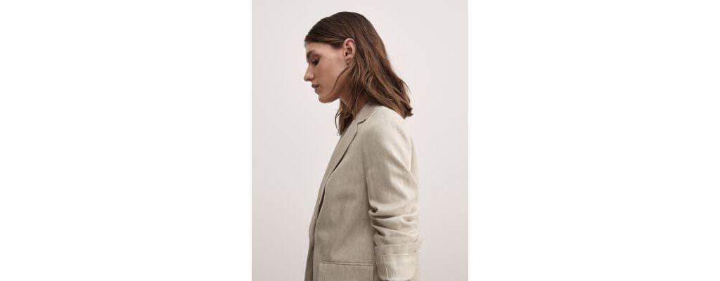 Pure Linen Relaxed Blazer 2 of 7