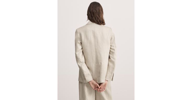 Pure Linen Relaxed Blazer 6 of 11