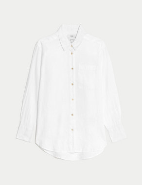Pure Linen Relaxed Shirt Image 2 of 5