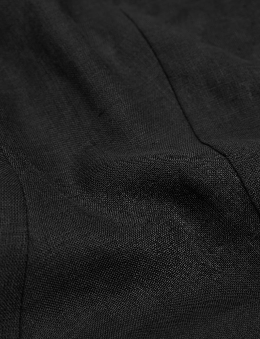 Pure Linen Relaxed Single Breasted Blazer 2 of 2