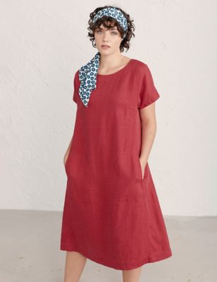 plus size linen dress @linenfox  Linen dress women, Linen dresses