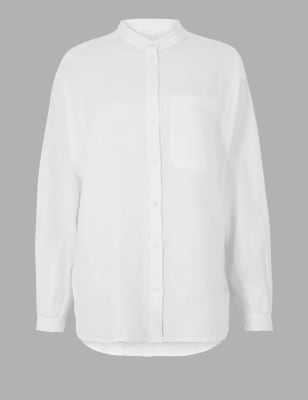 Summer Shirt - White Linen – KAL RIEMAN