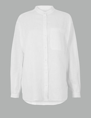 Pure Linen Shirt Image 2 of 5