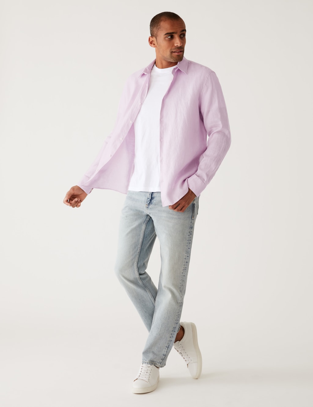 Pure Linen Cup Shirt 2 of 5