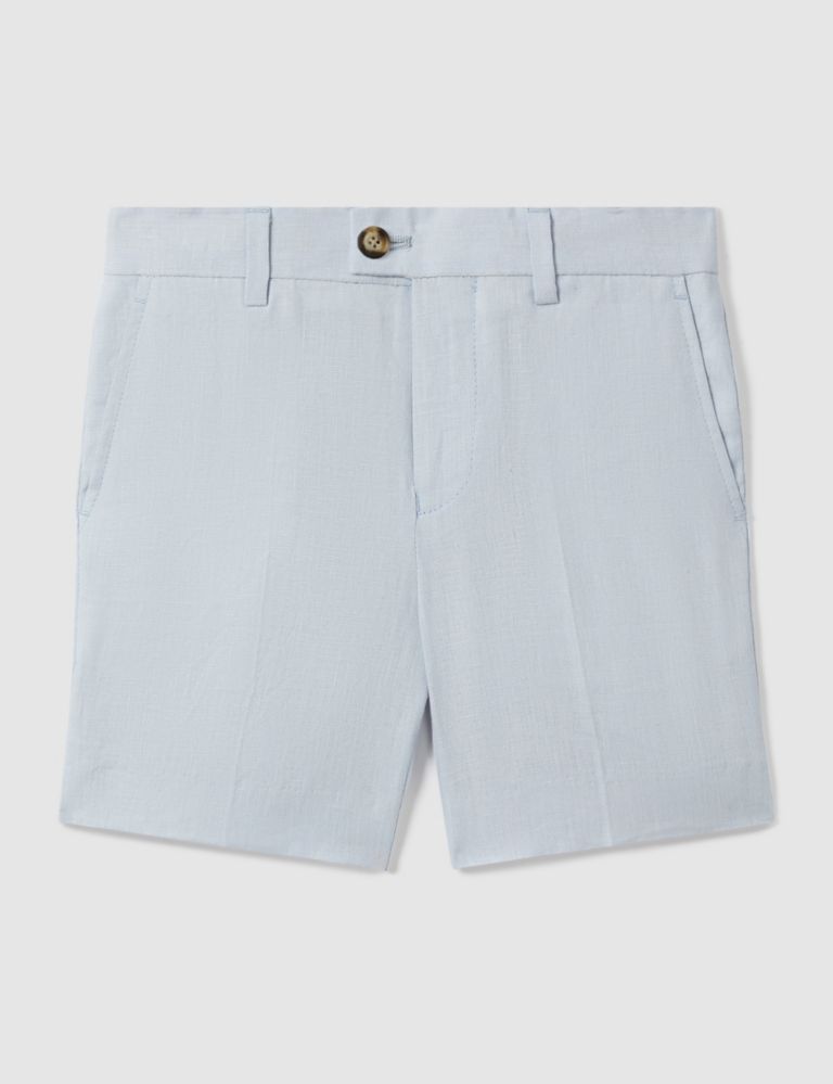 Pure Linen Shorts (3-13 Yrs) 2 of 3