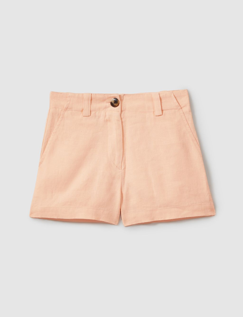 Pure Linen Shorts (4-14 Yrs) 1 of 4