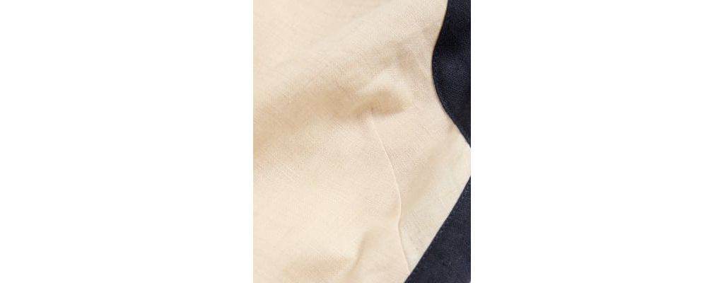 Pure Linen Side Stripe Mini Shift Dress 6 of 6
