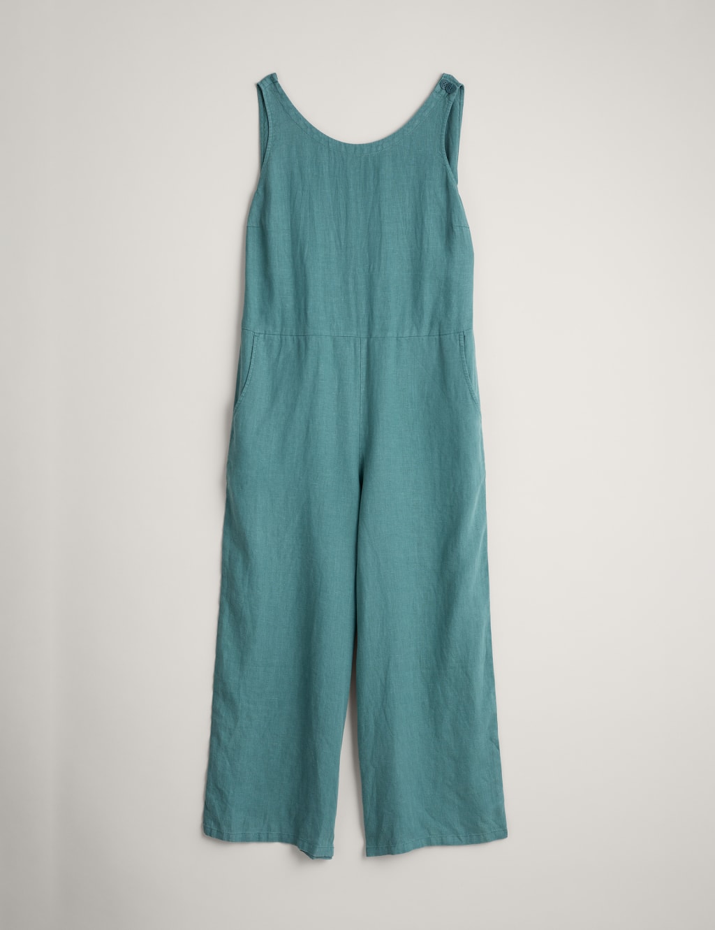 Pure Linen Sleeveless Jumpsuit Seasalt Cornwall M&S