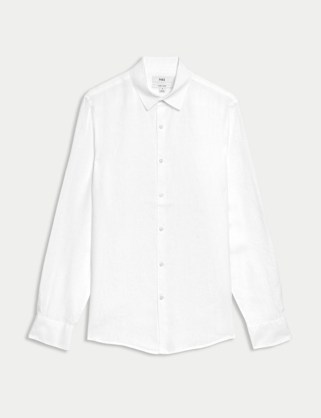 Pure Linen Slim Fit Shirt 1 of 5
