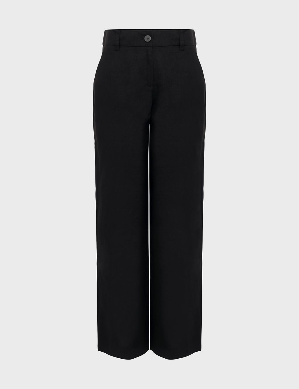Pure Linen Straight Leg Trousers 1 of 6