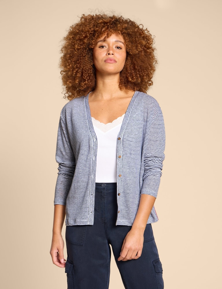 Linen cardigan cheap