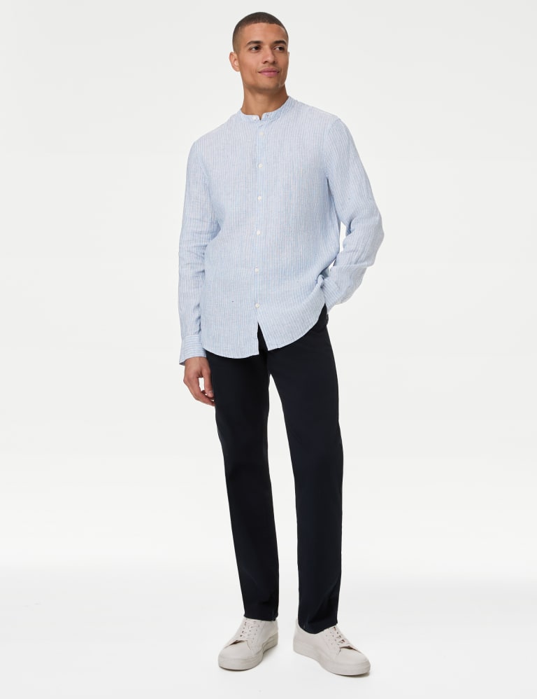 Grandad collar shirt sale