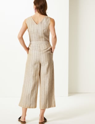 marks and spencer striped jumpsuit