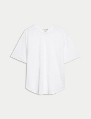Pure Linen T-Shirt Image 2 of 5