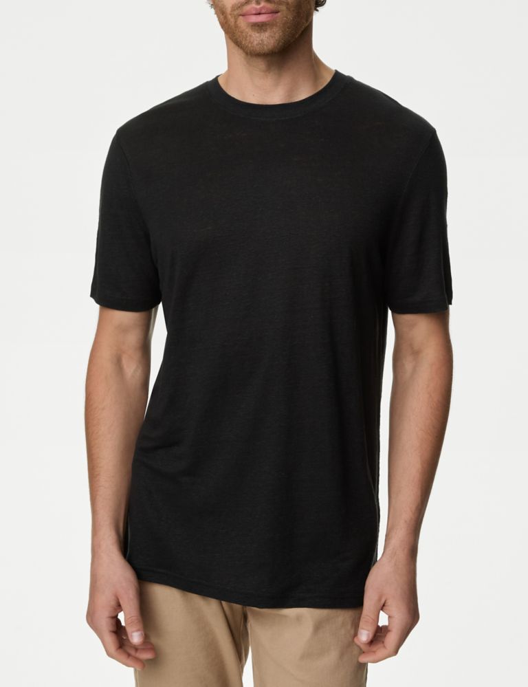 Pure Linen T-Shirt 3 of 5