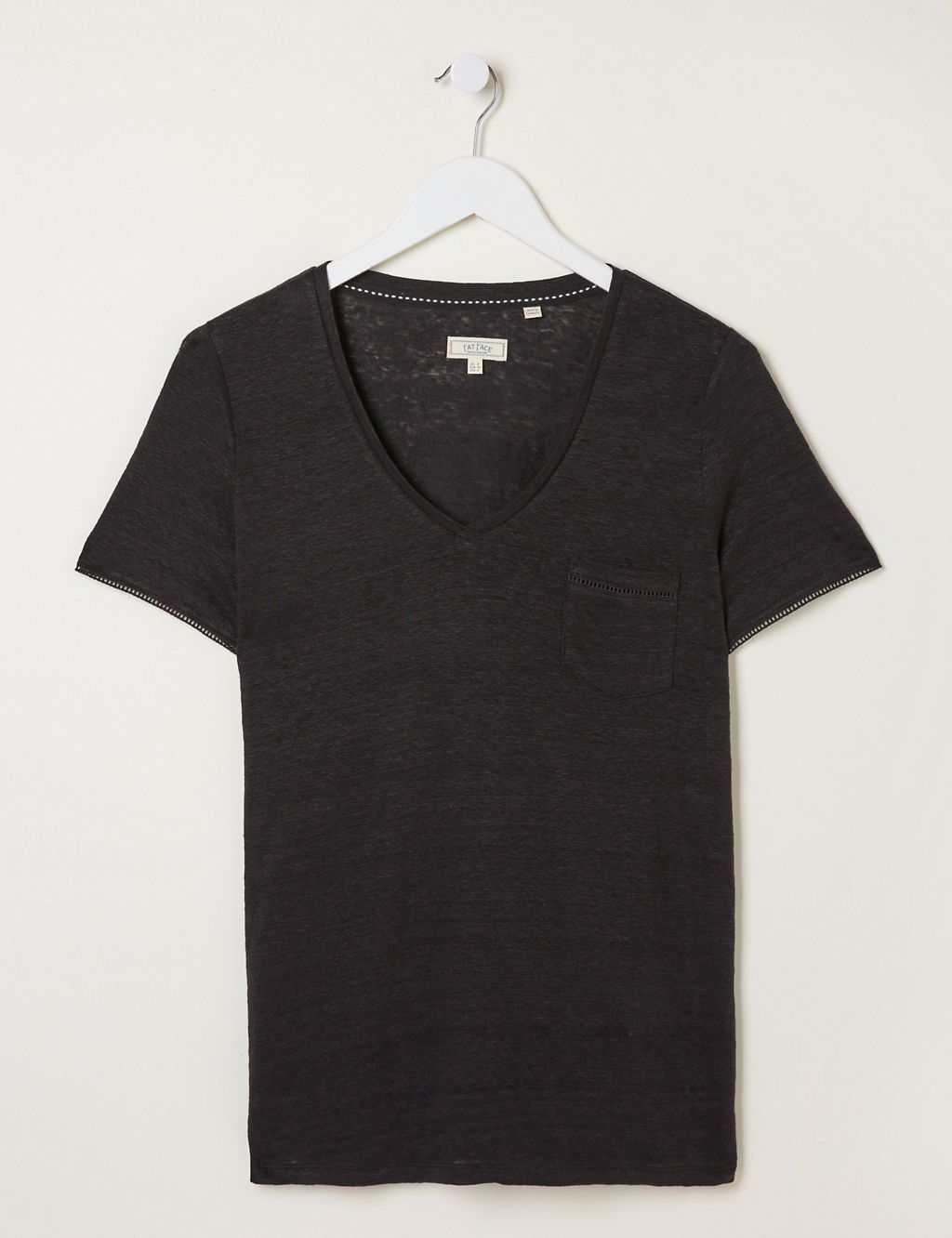 Pure Linen T-Shirt | FatFace | M&S