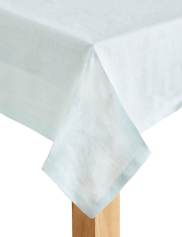 Pure Linen Tablecloth Image 1 of 1