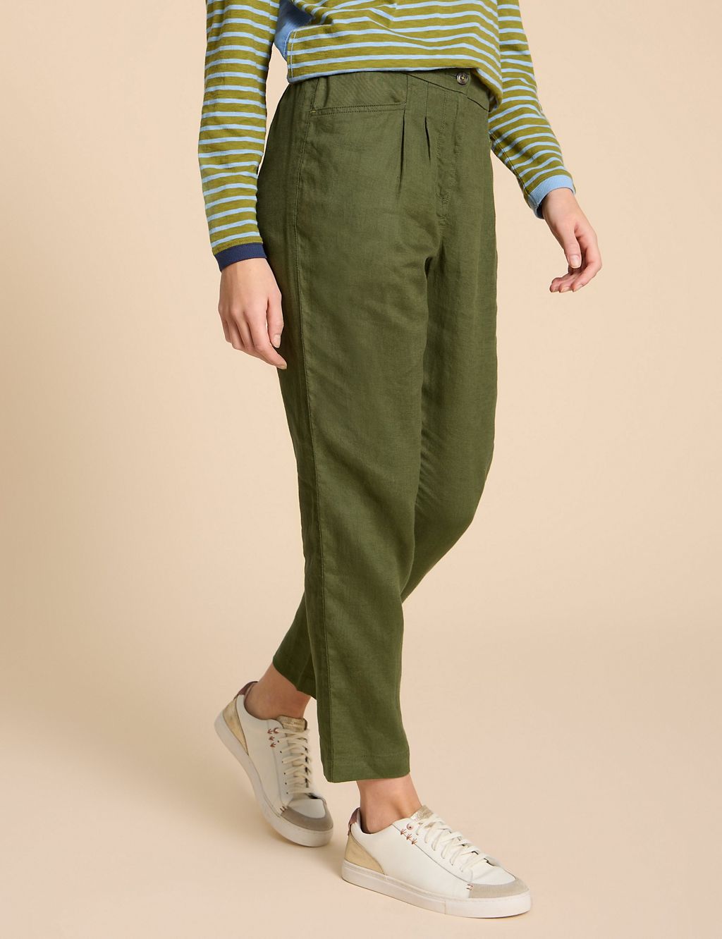 Pure Linen Trousers 3 of 6