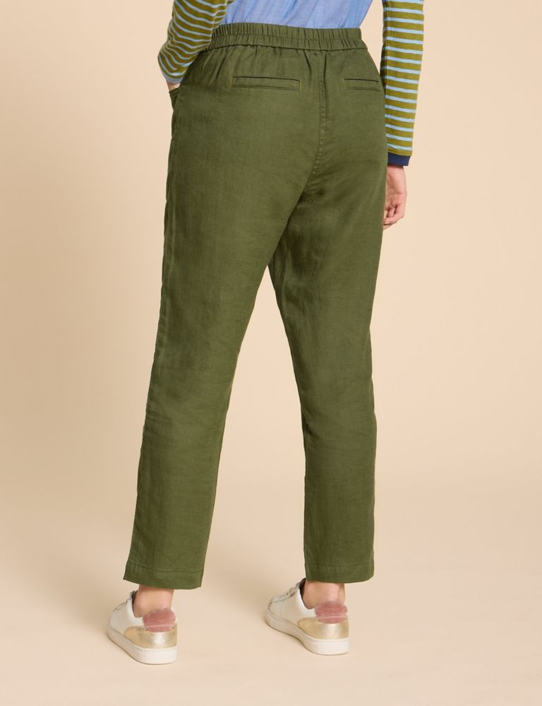 Pure Linen Trousers 4 of 6