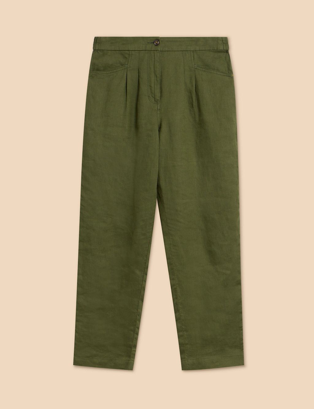 Pure Linen Trousers 1 of 6