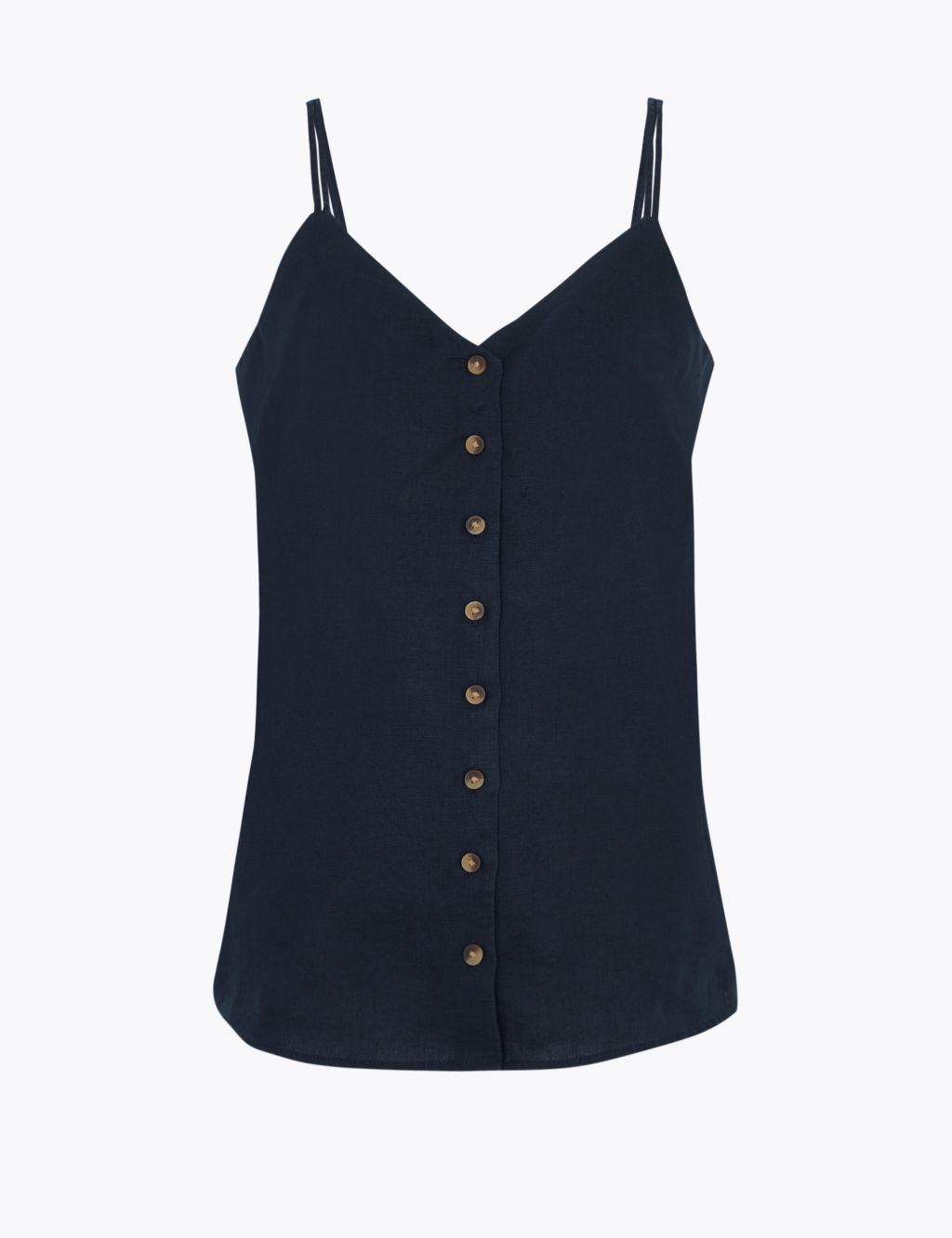 Pure Linen V-Neck Camisole Top | M&S Collection | M&S
