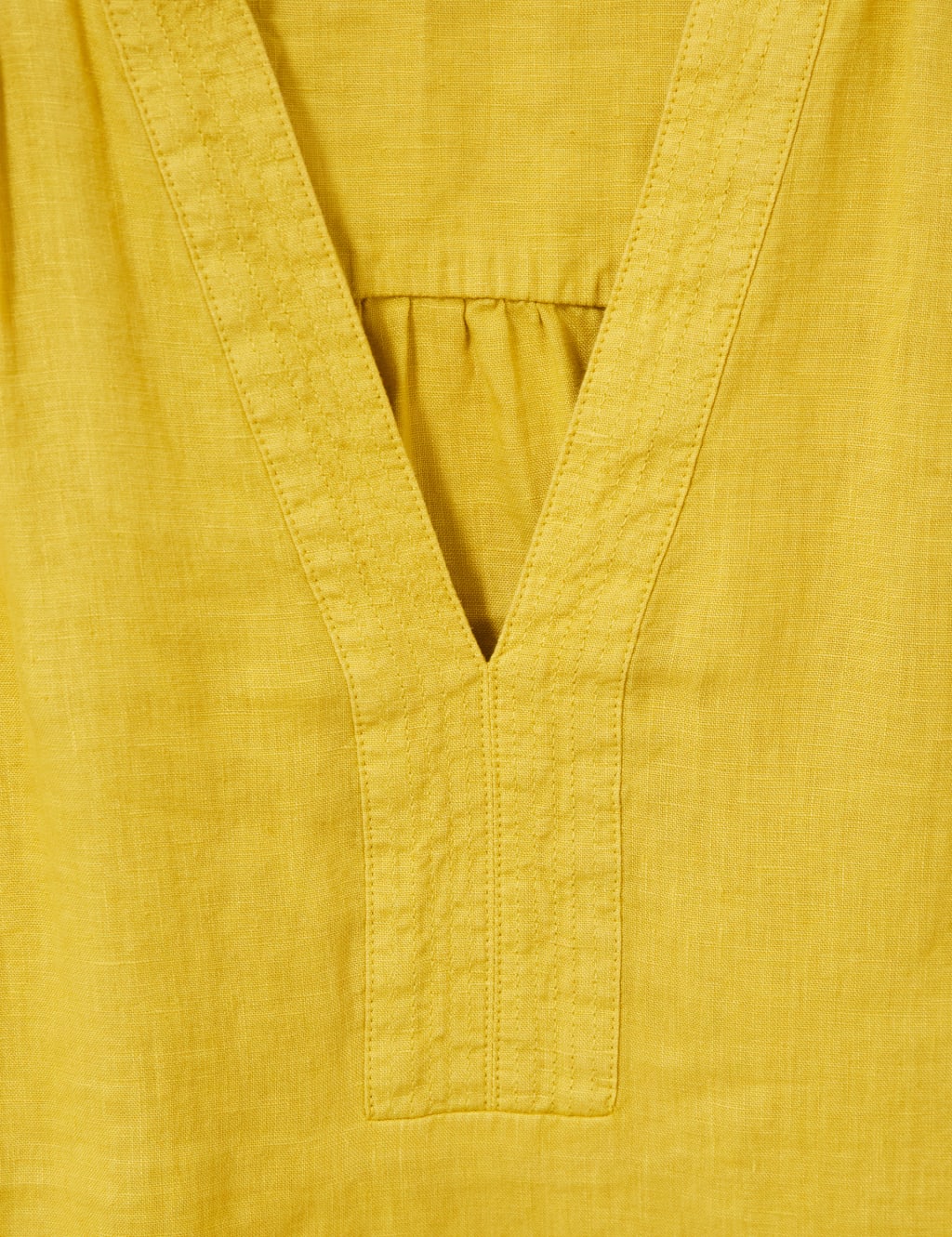 Pure Linen VNeck Top White Stuff M&S