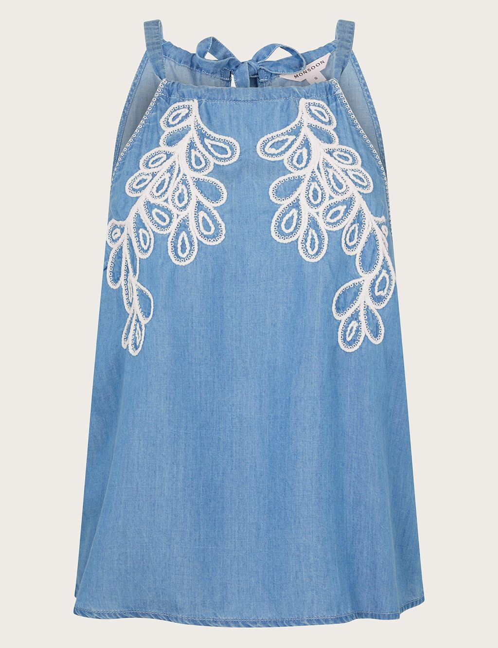 Pure Lyocell™ Lace Embroidered Cami Top 1 of 5