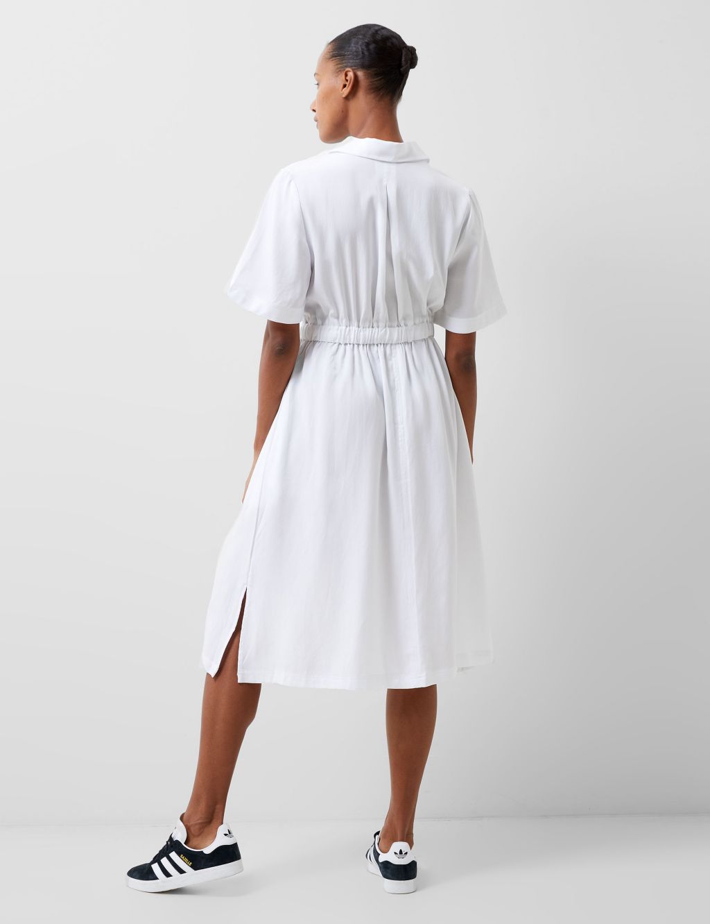 Pure Lyocell™ Midaxi Shirt Dress 2 of 4