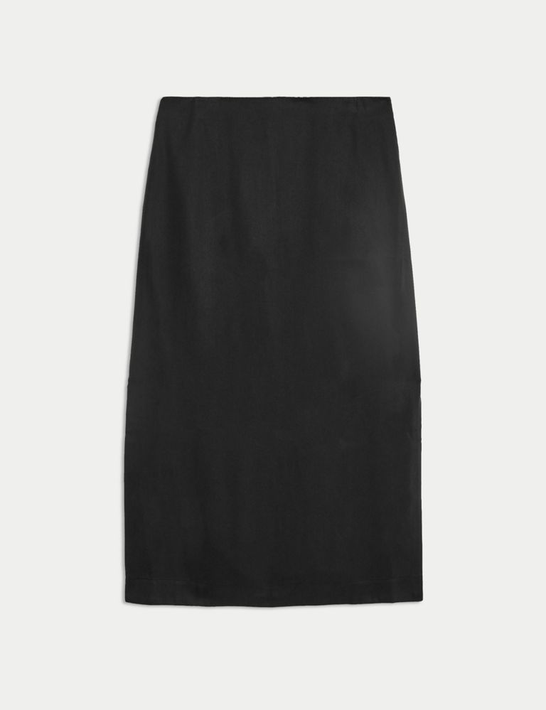 Pure Lyocell™ Midi Column Skirt 3 of 7