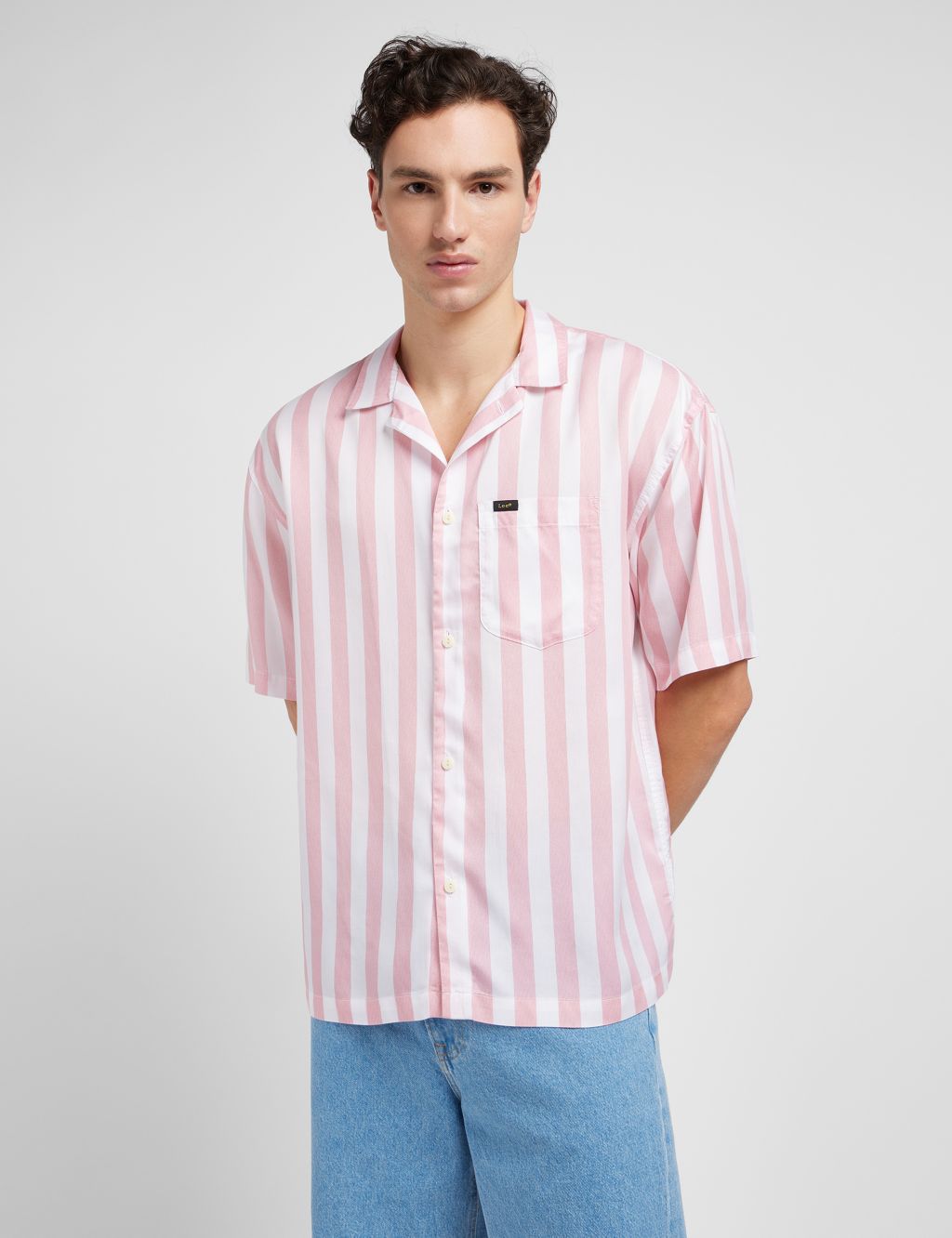 Pure Lyocell Striped Shirt 3 of 6