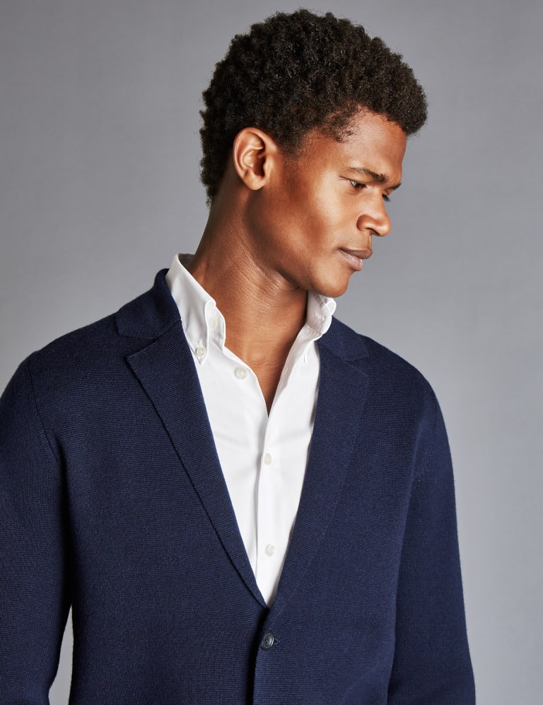 Pure Merino Wool Blazer