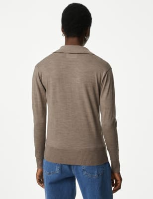 Merino wool on sale mens jumper sale