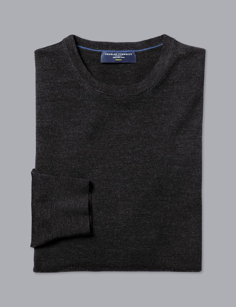 Charles tyrwhitt merino wool jumper on sale