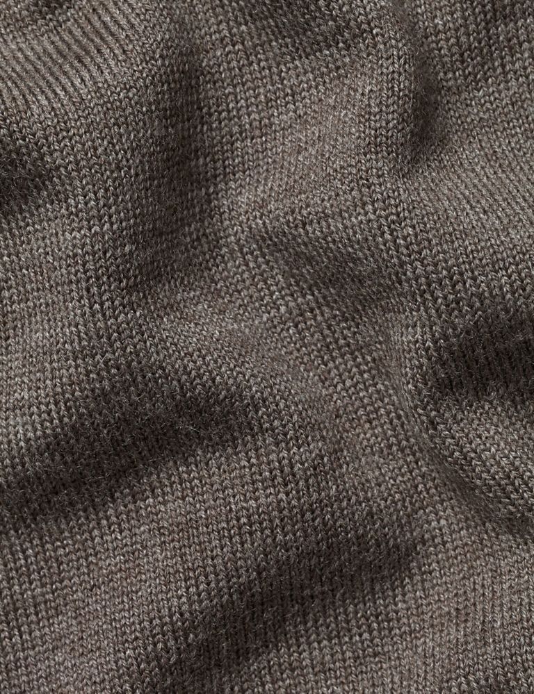 Pure Merino Wool Half Zip Jumper 5 of 6