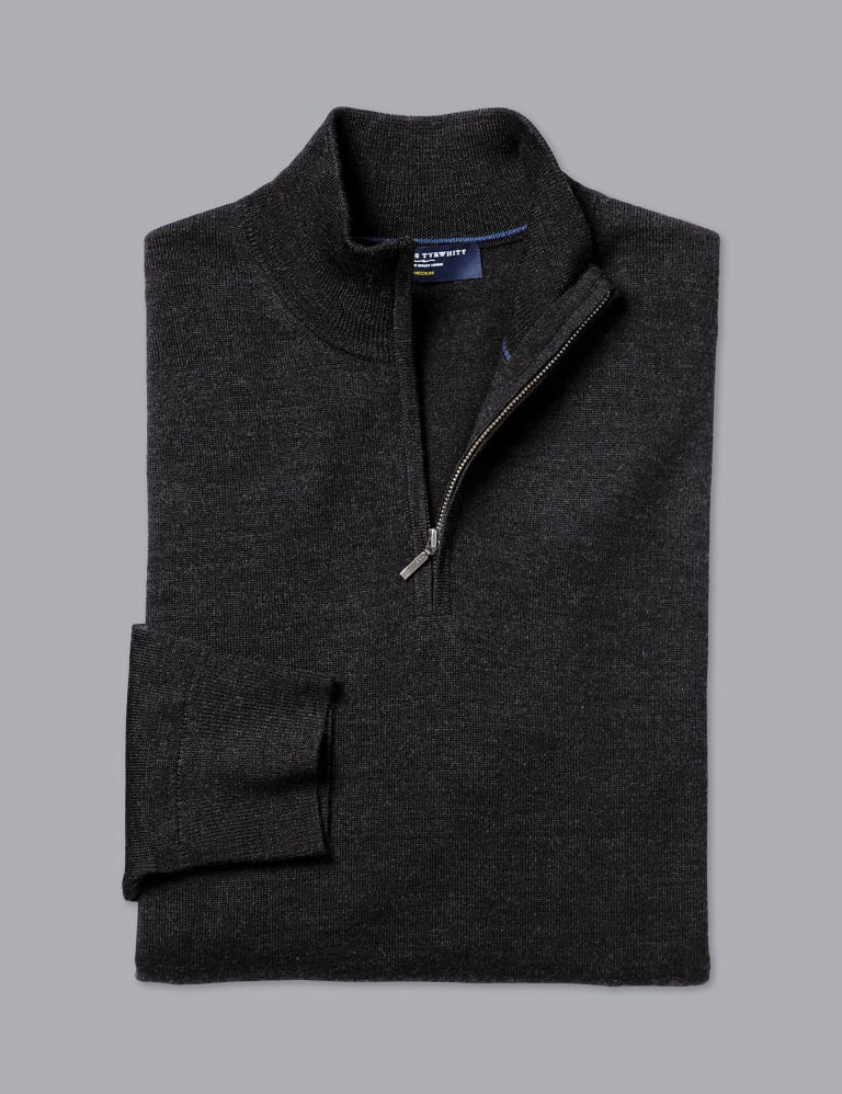 Charles tyrwhitt zip jumper online