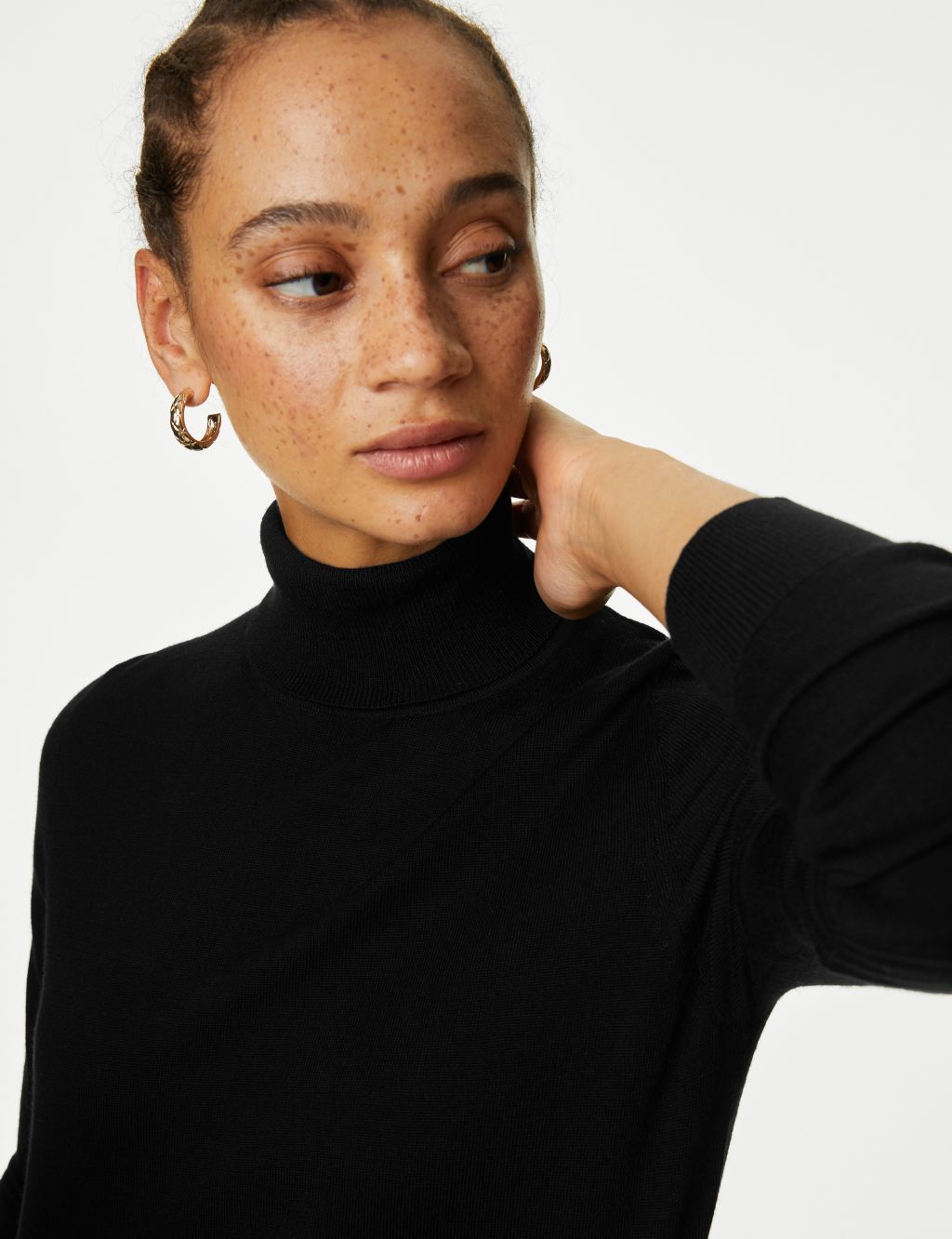 Pure Merino Wool Roll Neck Jumper | M&S Collection | M&S