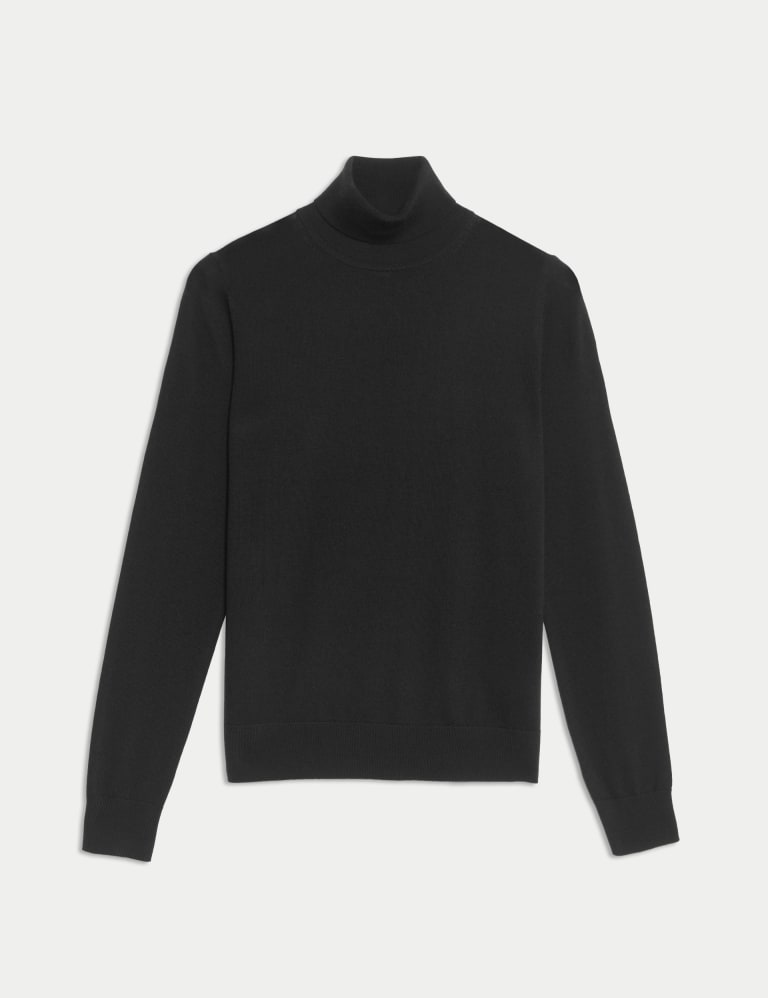 Marks and spencer polo neck best sale