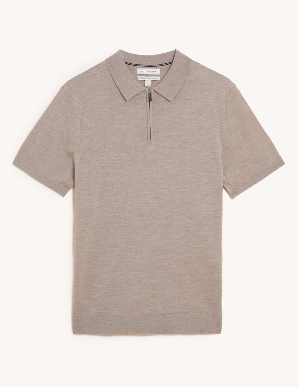 Pure Merino Wool Short Sleeve Polo Shirt 2 of 4